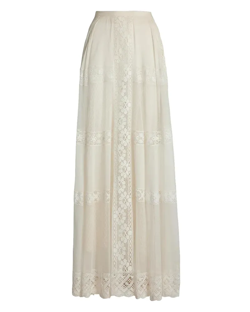 Ralph Lauren Malti Maxikleid - Weiß Weiß