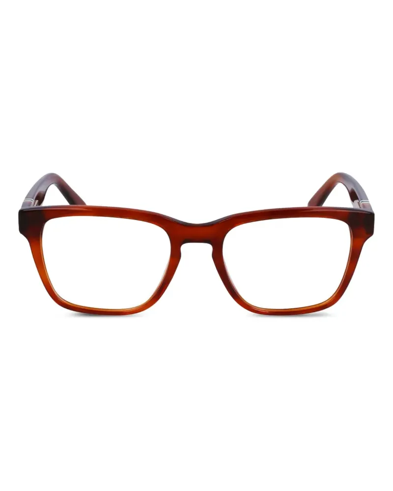 Lacoste full-rim square glasses - Braun Braun