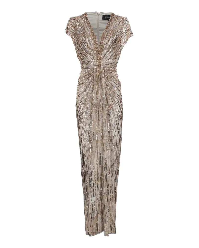 Jenny Packham Lacie maxi dress - Nude Nude