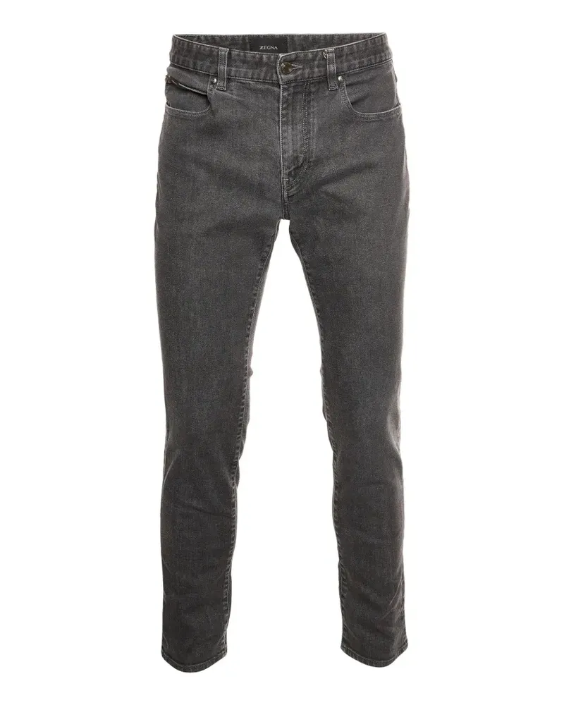 Ermenegildo Zegna Klassische Slim-Fit-Jeans - Grau Grau
