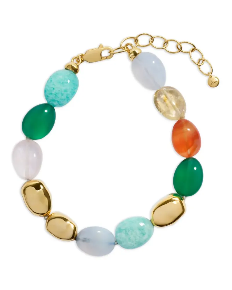 Monica Vinader Rio Armband mit Perlen - Gold Gold