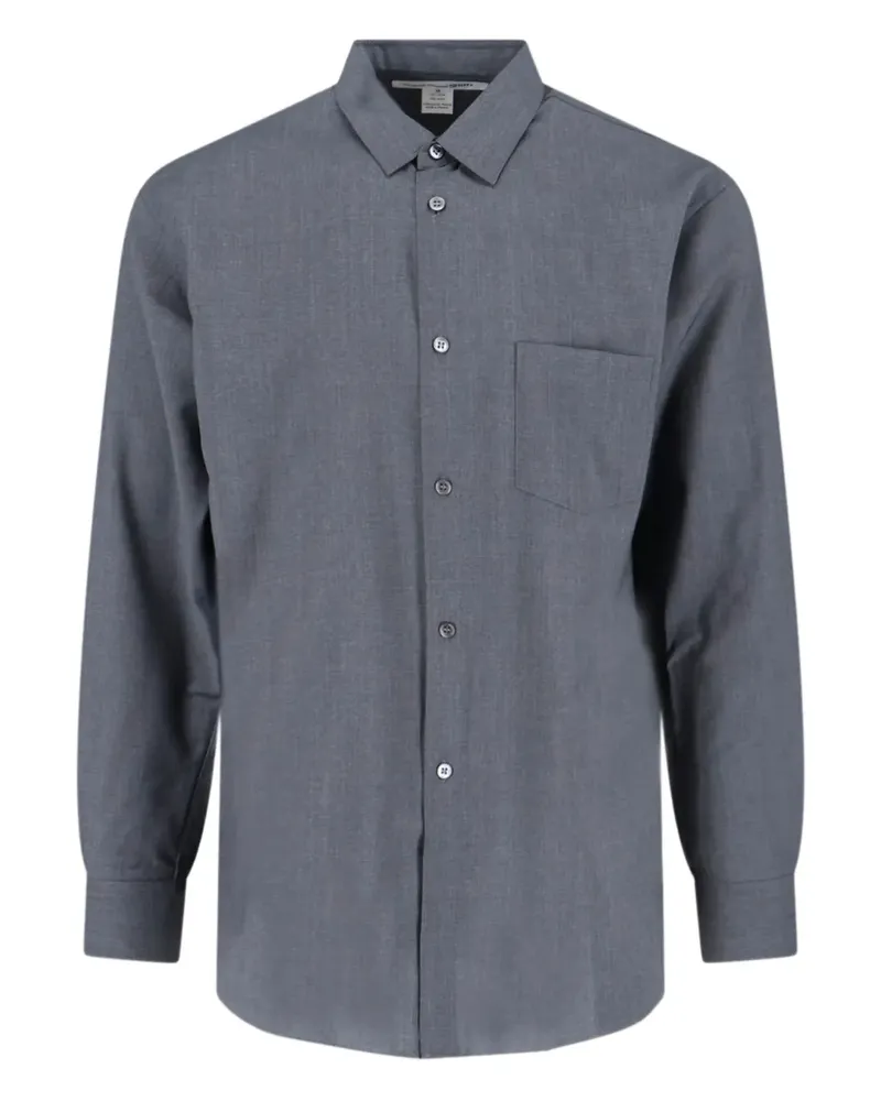 Comme des Garçons Klassisches Hemd - Grau Grau