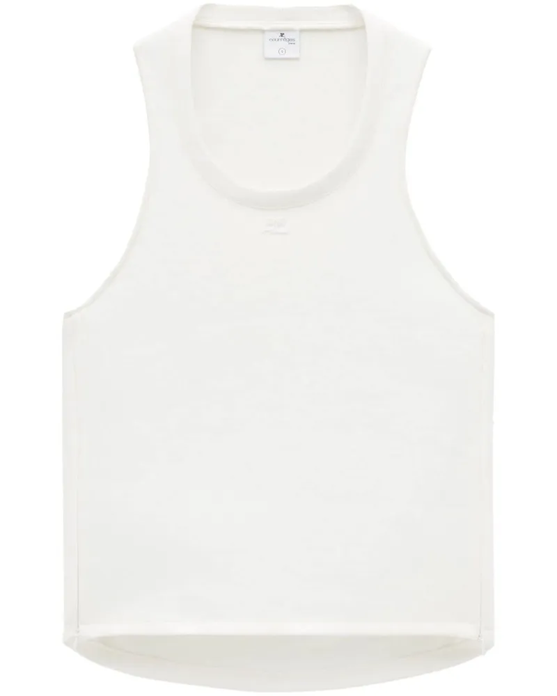 Courrèges Holistic Trägershirt - Weiß Weiß