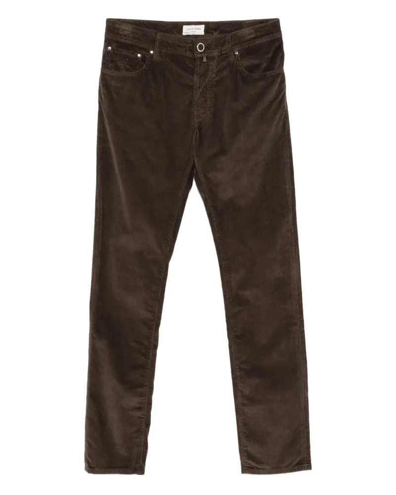 Jacob Cohën Klassische Cord-Jeans - Braun Braun