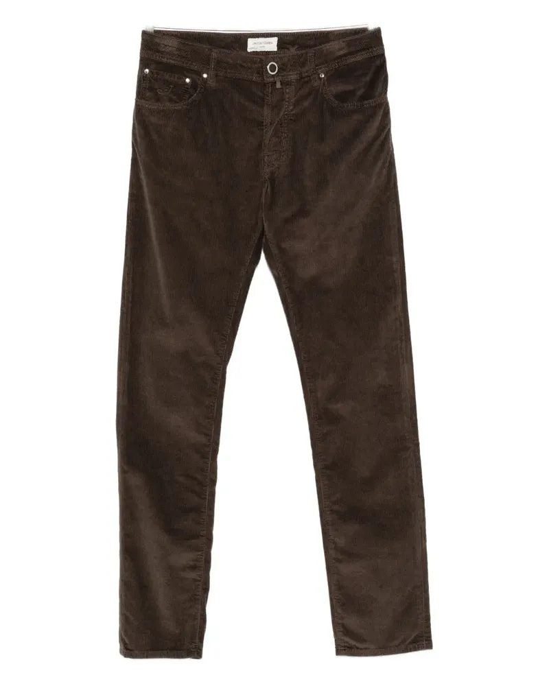 Jacob Cohën Klassische Cord-Jeans - Braun Braun