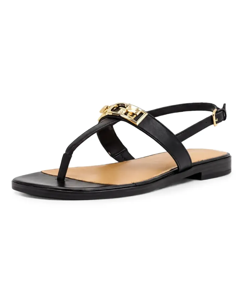 Guess Ramiry genuine leather sandals - Schwarz Schwarz