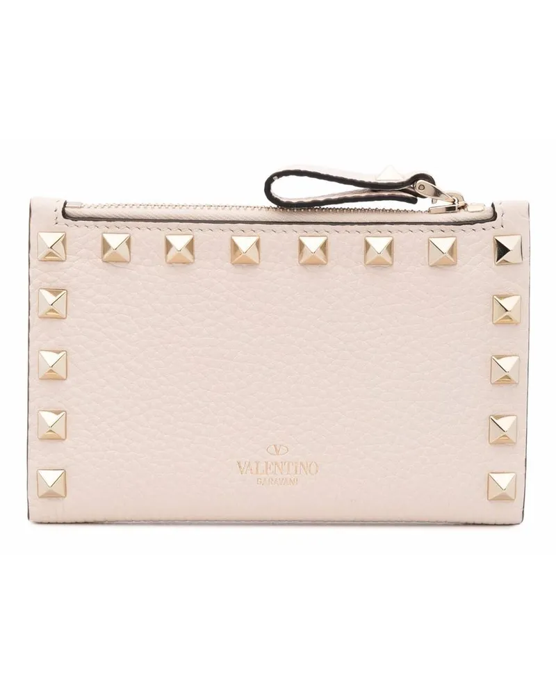 Valentino Garavani Rockstud' Portemonnaie - Nude Nude