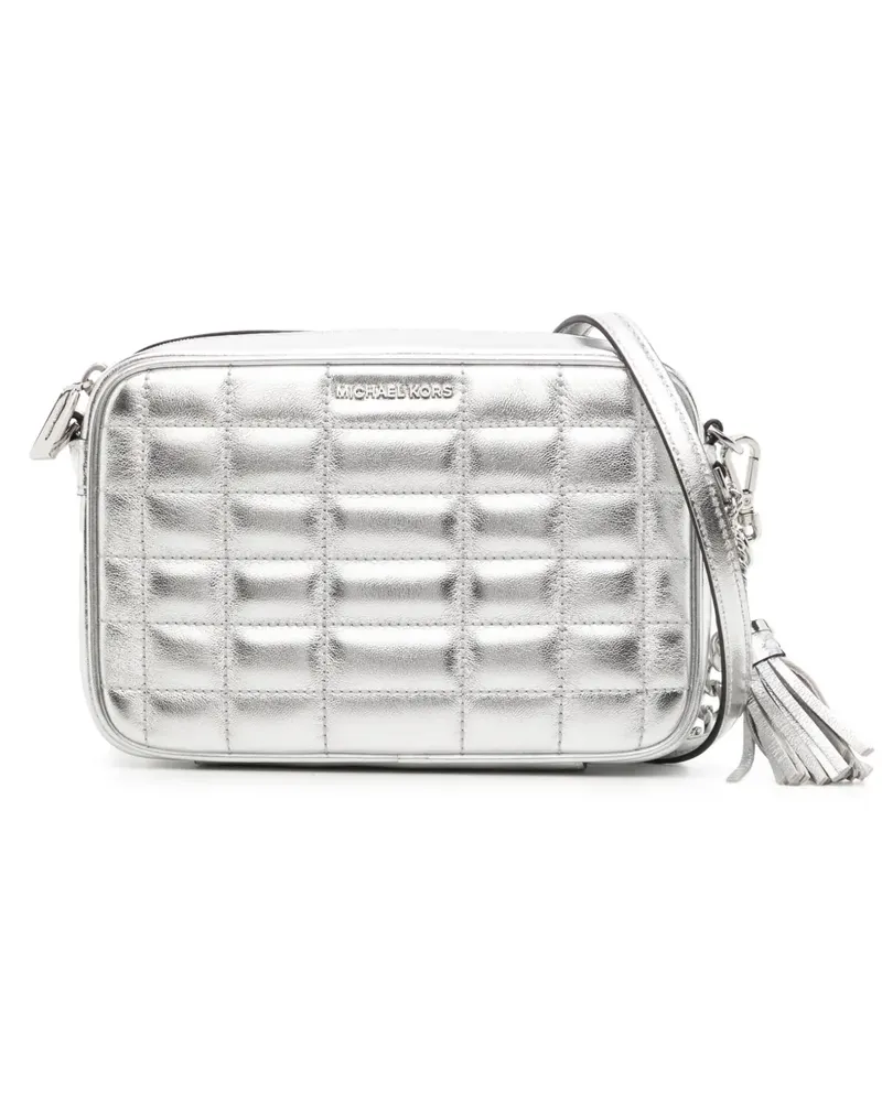 Michael Kors Jet Set Umhängetasche - Silber Silber