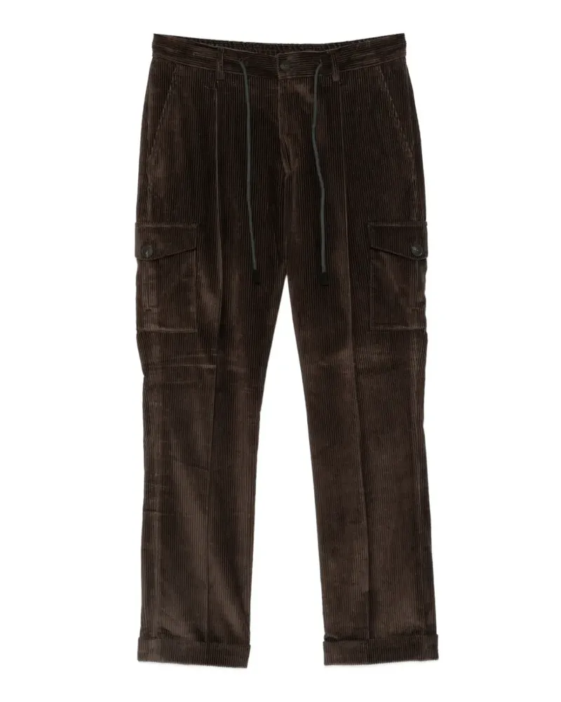 Gran Sasso Cargohose aus Cord - Braun Braun