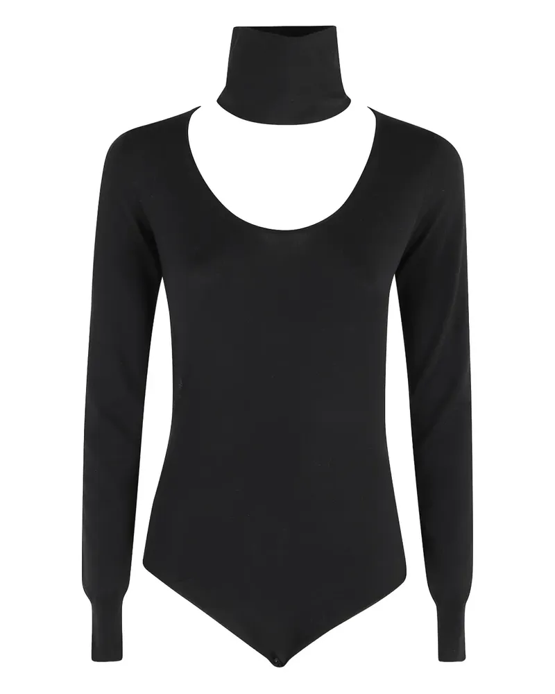 Erika Cavallini DIVA Body mit Cut-Out - Schwarz Schwarz
