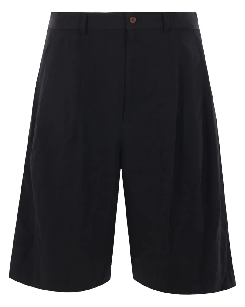 Comme des Garçons Drill Shorts - Schwarz Schwarz
