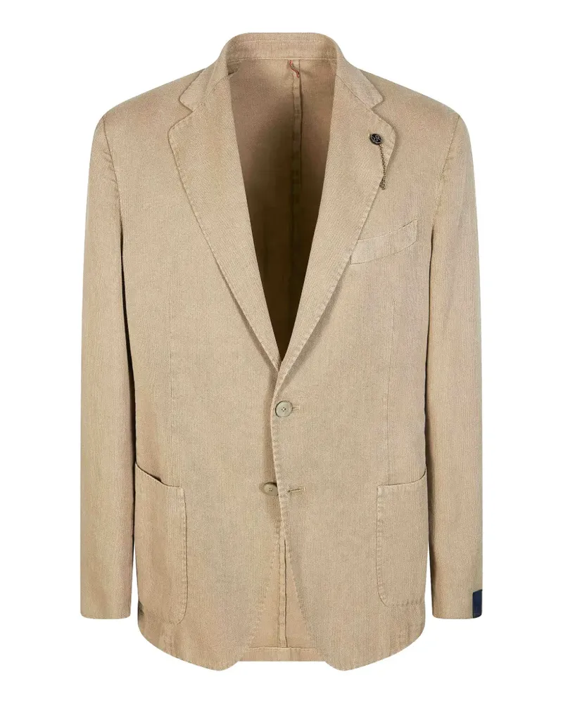 Biagio Santaniello Jacke mit Anstecknadel - Nude Nude