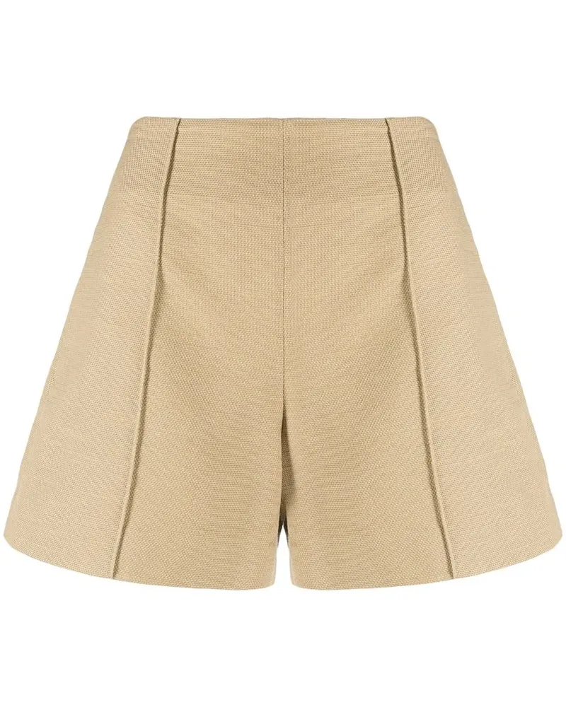 Vince Sculptural Panama Shorts - Nude Nude