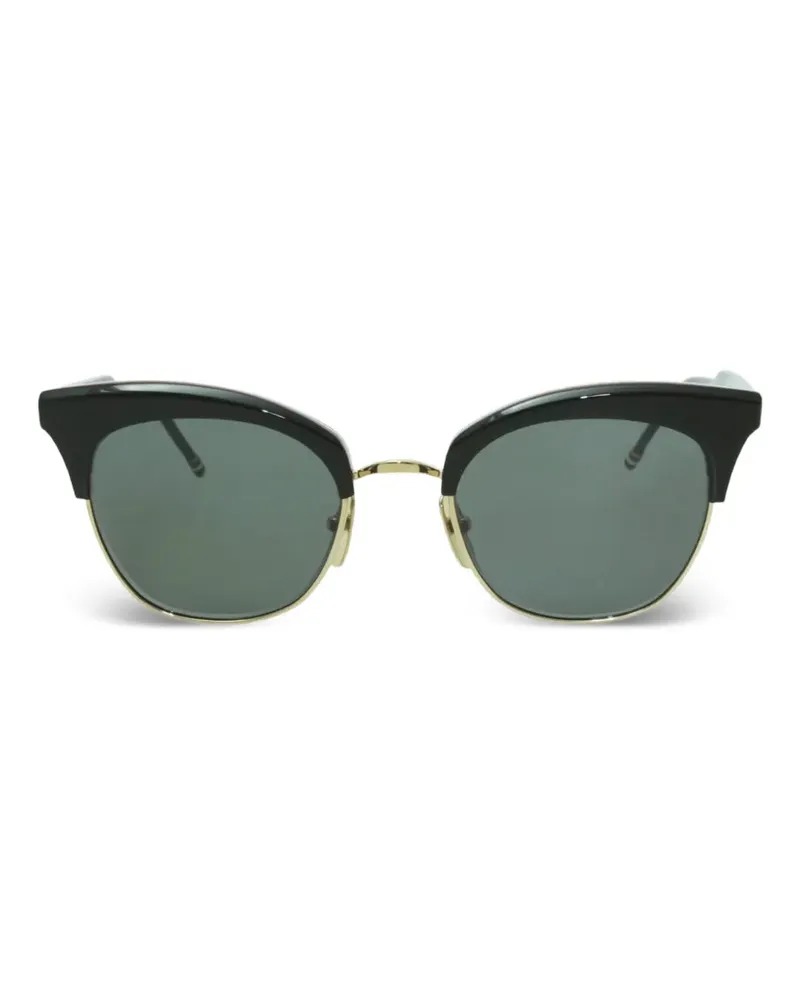 Thom Browne 507 Cat-Eye-Sonnenbrille - Schwarz Schwarz