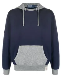 Ralph Lauren Melierter Hoodie Blau