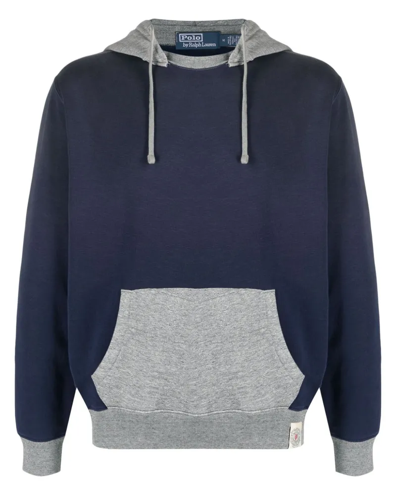 Ralph Lauren Melierter Hoodie Blau