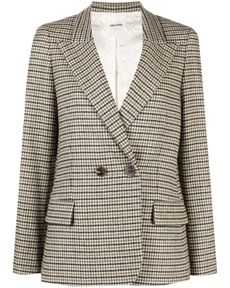 Zadig & Voltaire Doppelreihiger Blazer - Nude Nude