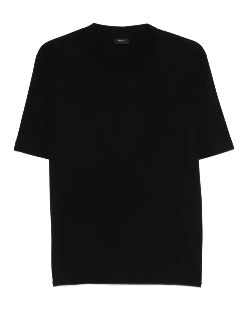 Gucci crew-neck T-shirt - Schwarz Schwarz
