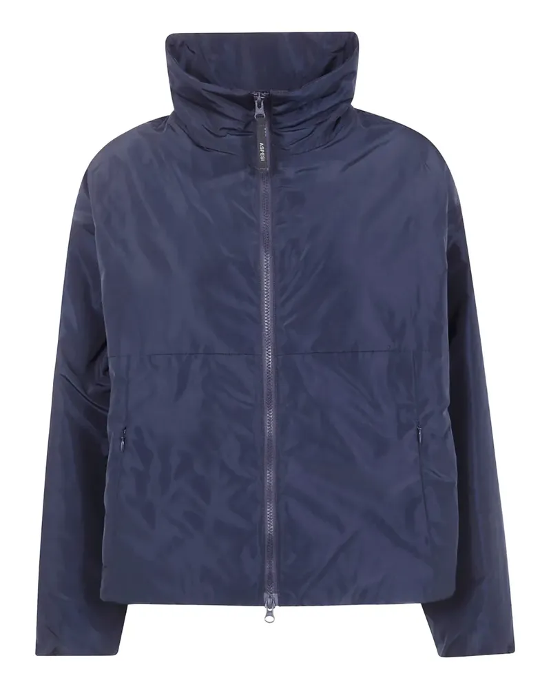 ASPESI Daunenjacke mit Reißverschluss - Blau Blau