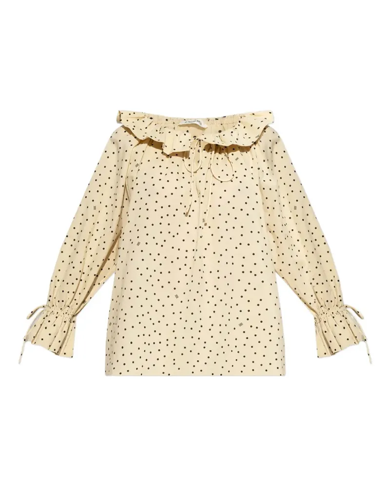 By Malene Birger Dicte Voile Bluse - Nude Nude