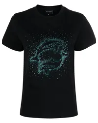 BOTTER T-Shirt mit Strass Schwarz