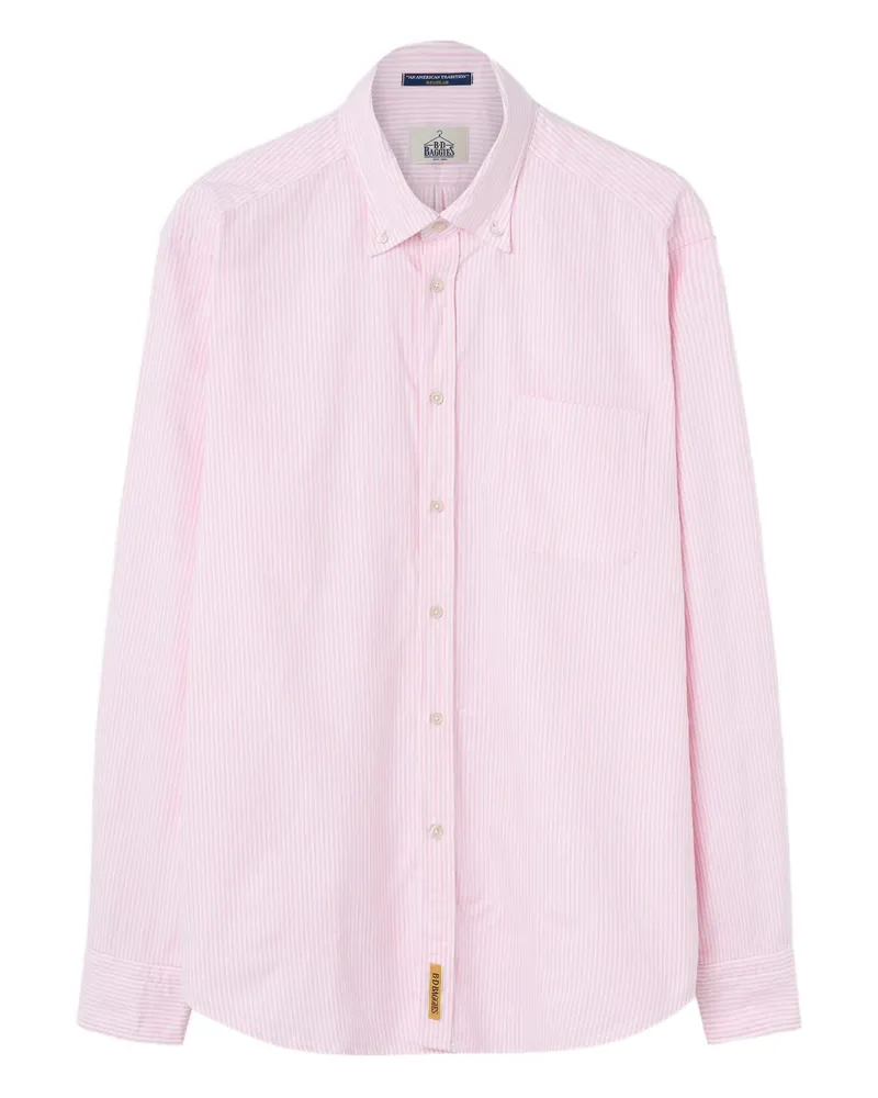 B.D. Baggies Gestreiftes Hemd - Rosa Rosa