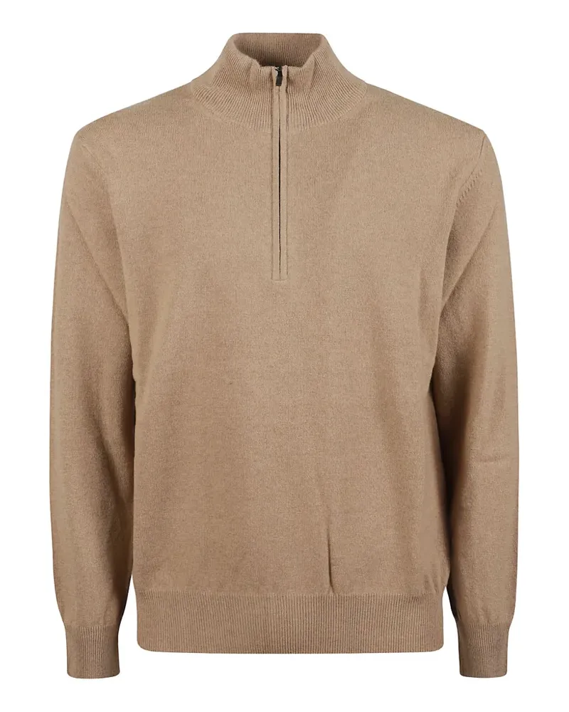 Altea Pullover mit kurzem Reißverschluss - Nude Nude