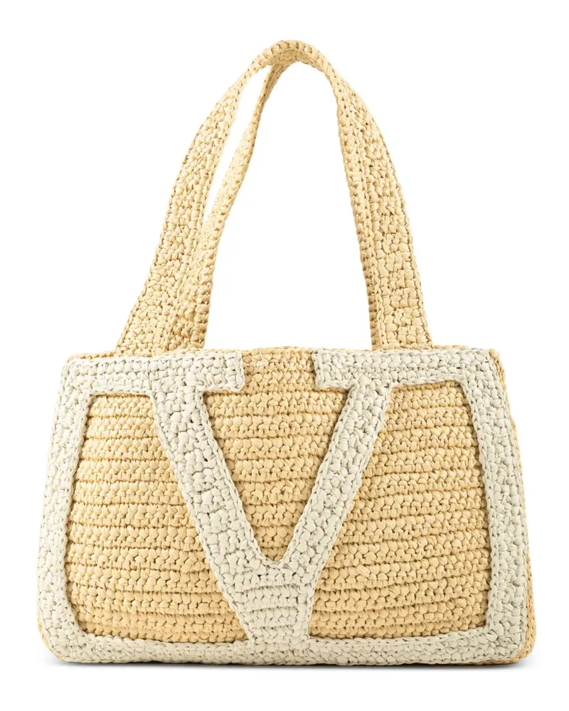 Valentino Garavani medium Viva Superstar tote bag - Nude Nude