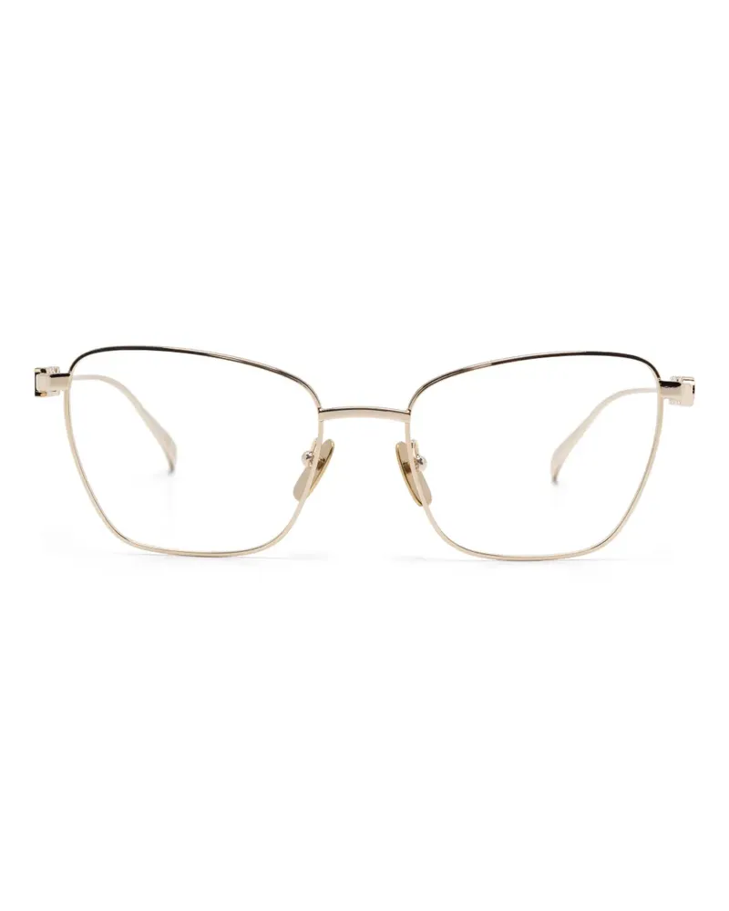 Gucci Cat-Eye-Brille - Gold Gold