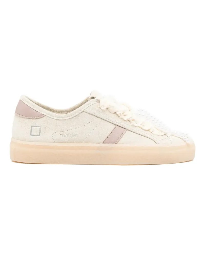 D.A.T.E. Tender bow sneakers - Nude Nude