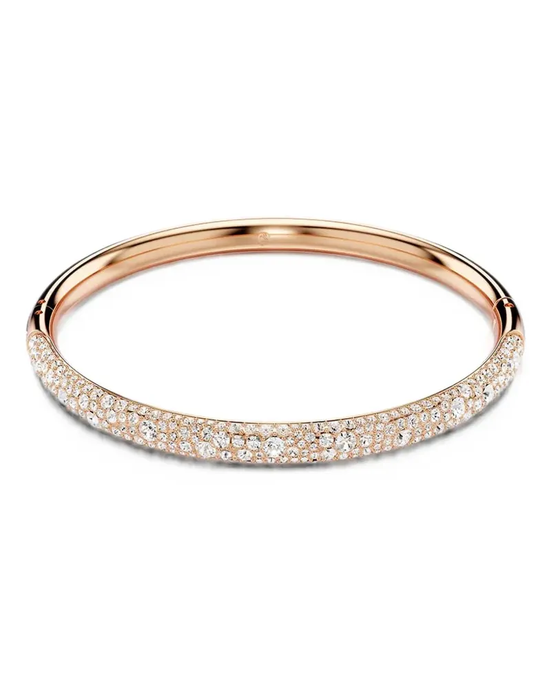 Swarovski Sublima crystal-embellished pavé bangle - Rosa Rosa