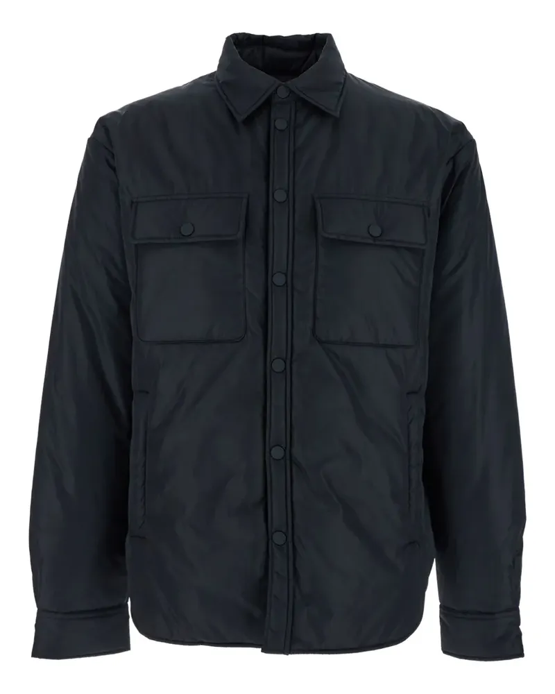 Dsquared2 Hemdjacke mit doppelter Tasche - Schwarz Schwarz