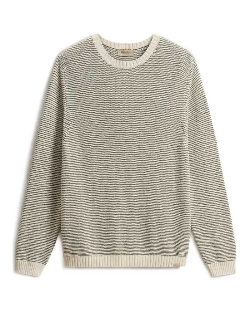 Woolrich Gestreifter Pullover - Nude Nude