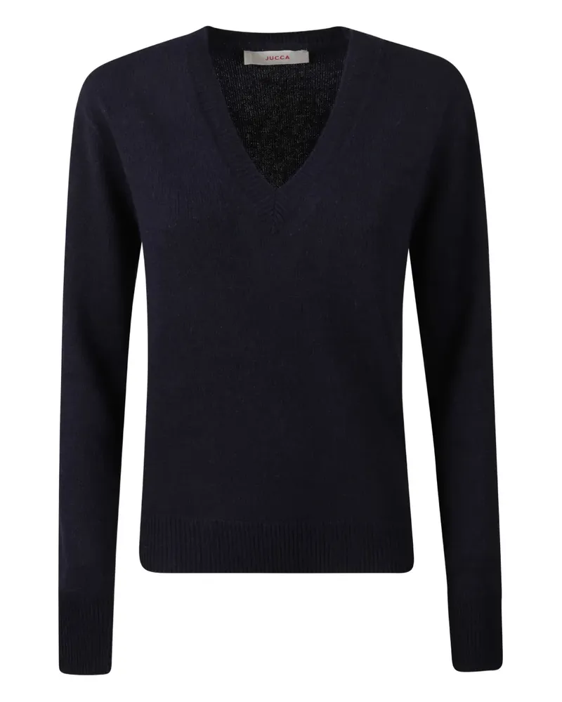 Jucca V-neck sweater - Blau Blau