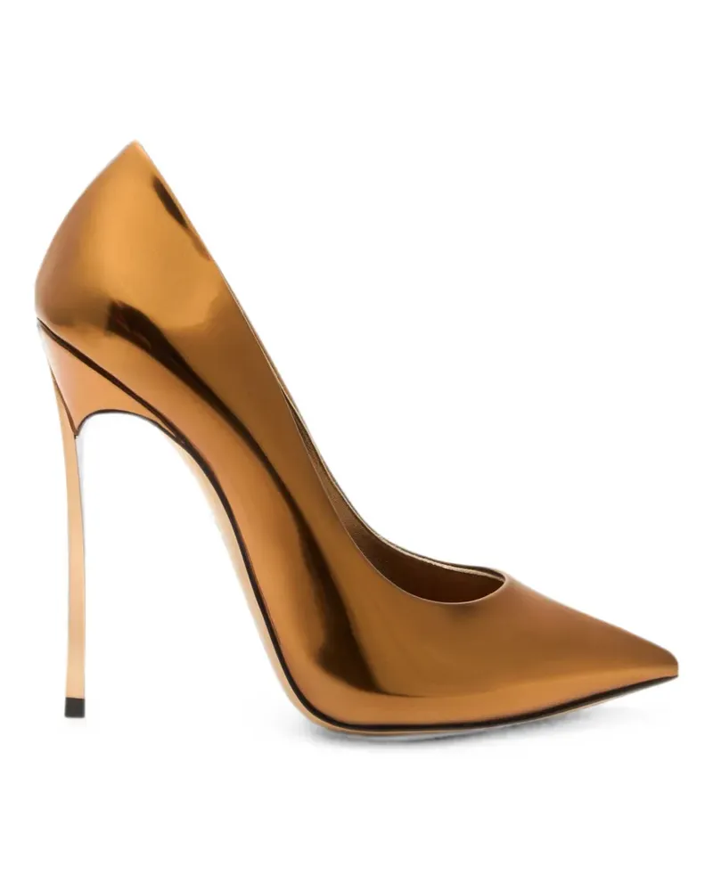 Casadei Blade Interstellar pumps - Gold Gold