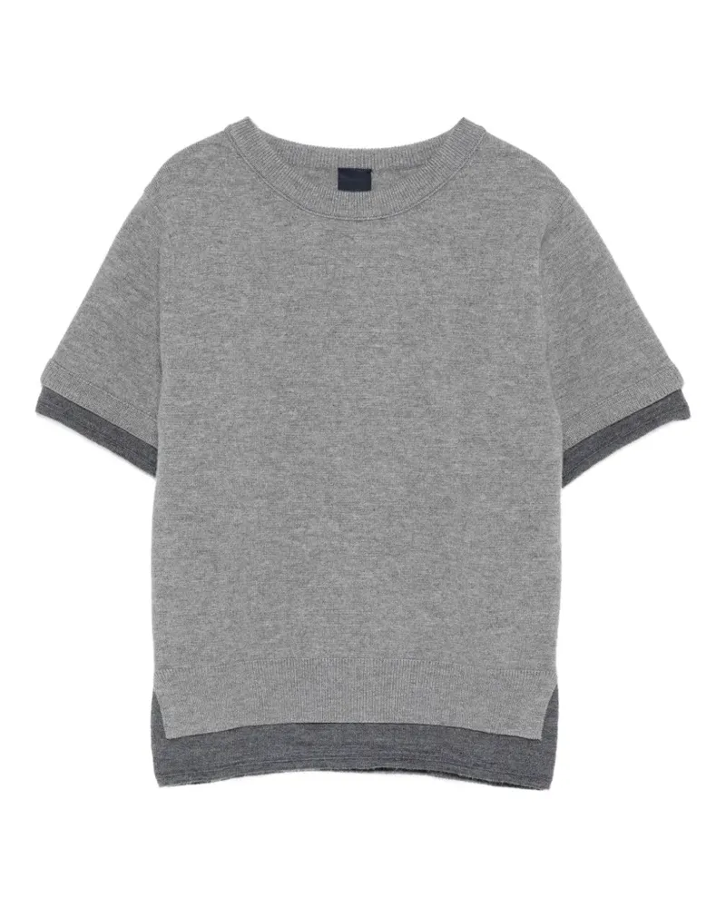 JUUN.J T-Shirt mit rundem Ausschnitt - Grau Grau