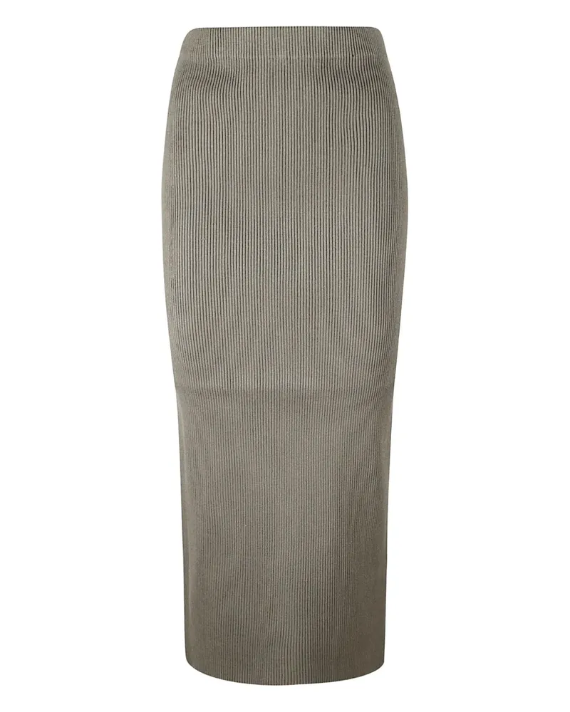 IRO Gerippter Rock - Grau Grau