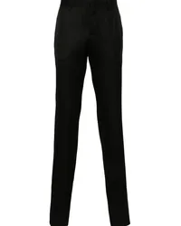 Moschino Klassische Tapered-Hose Schwarz