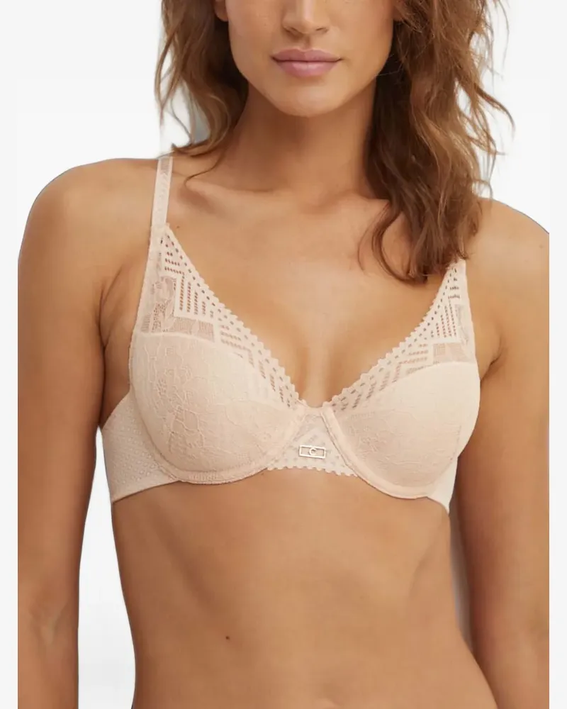 Chantelle Origins BH mit Spitzeneinsätzen - Nude Nude