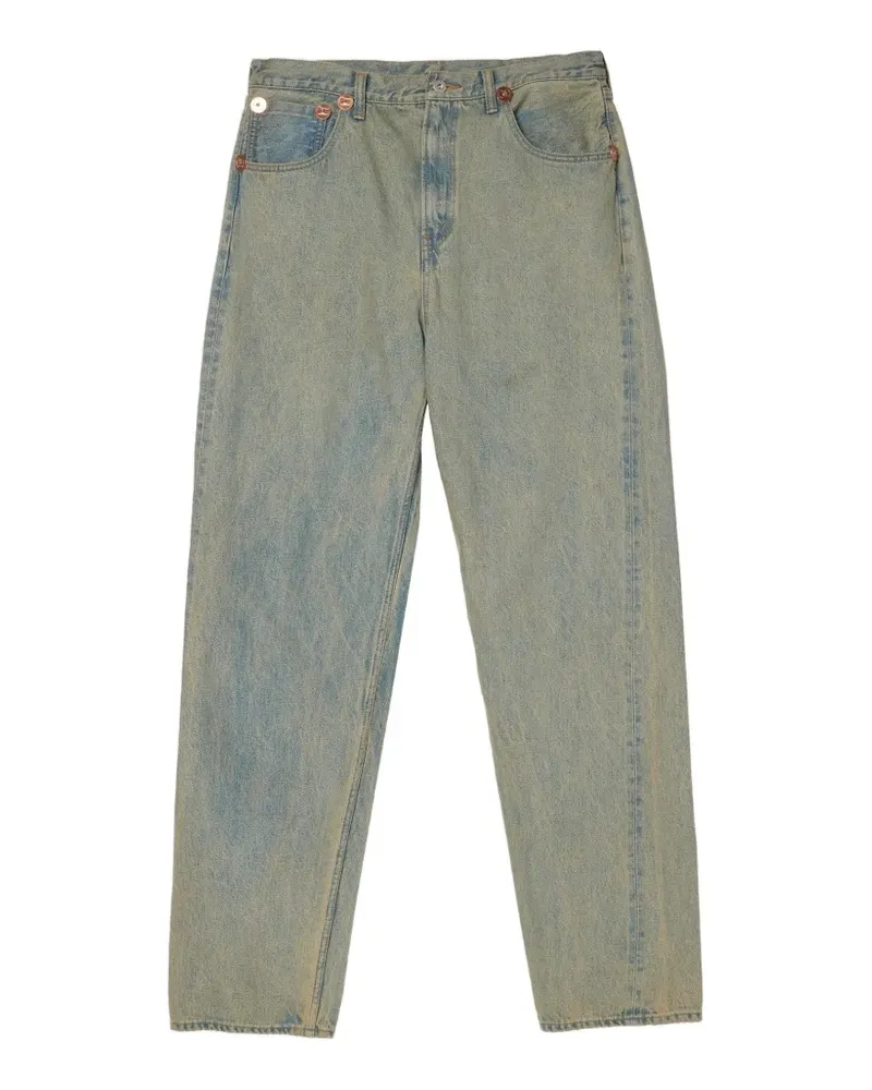 Woolrich Jeans mit ausgewaschenem Effekt - Blau Blau