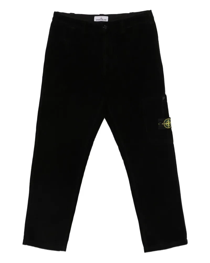 Stone Island corduroy trousers - Schwarz Schwarz