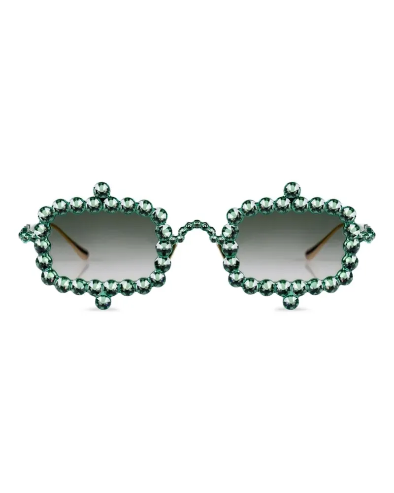 Anna-Karin Karlsson Crystal Mirage Sonnenbrille - Grün Grün