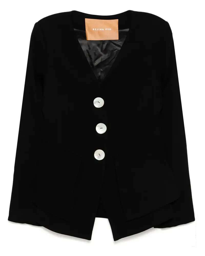 REJINA PYO Noemie Blazer - Schwarz Schwarz