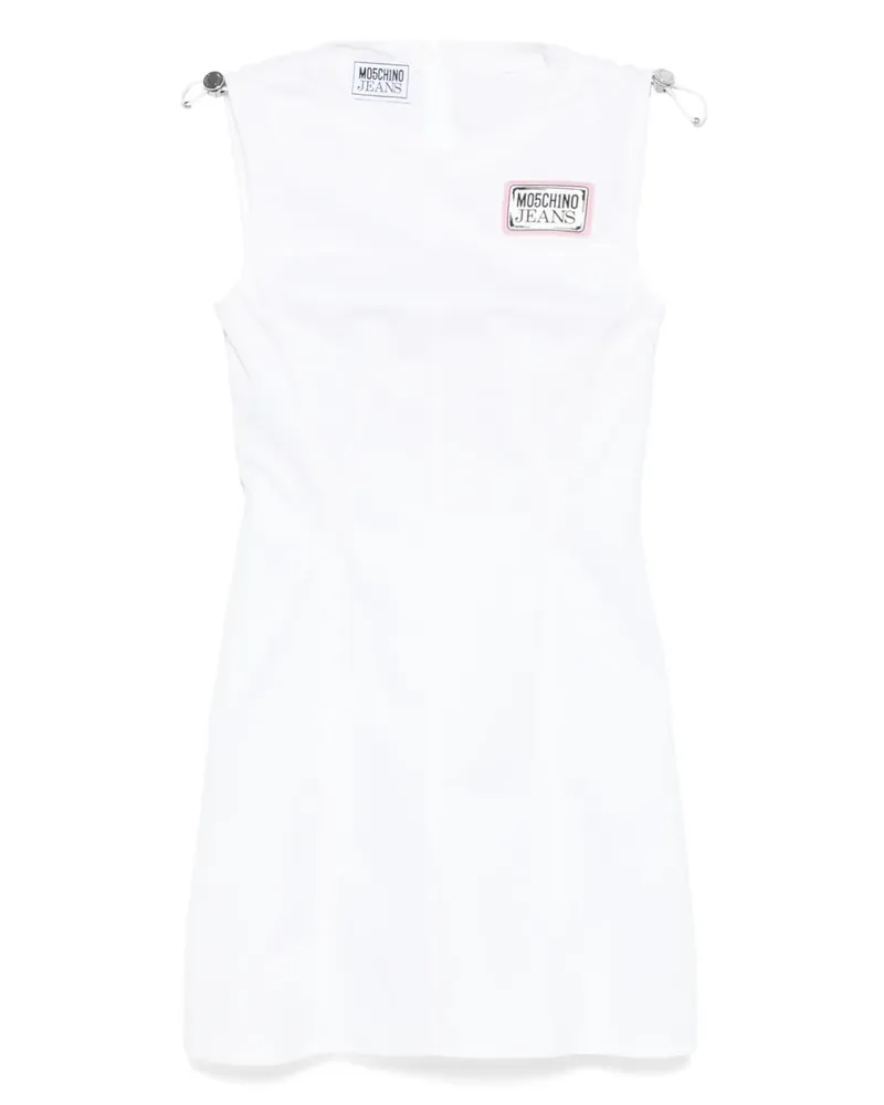 Moschino Ärmelloses Minikleid - Weiß Weiß