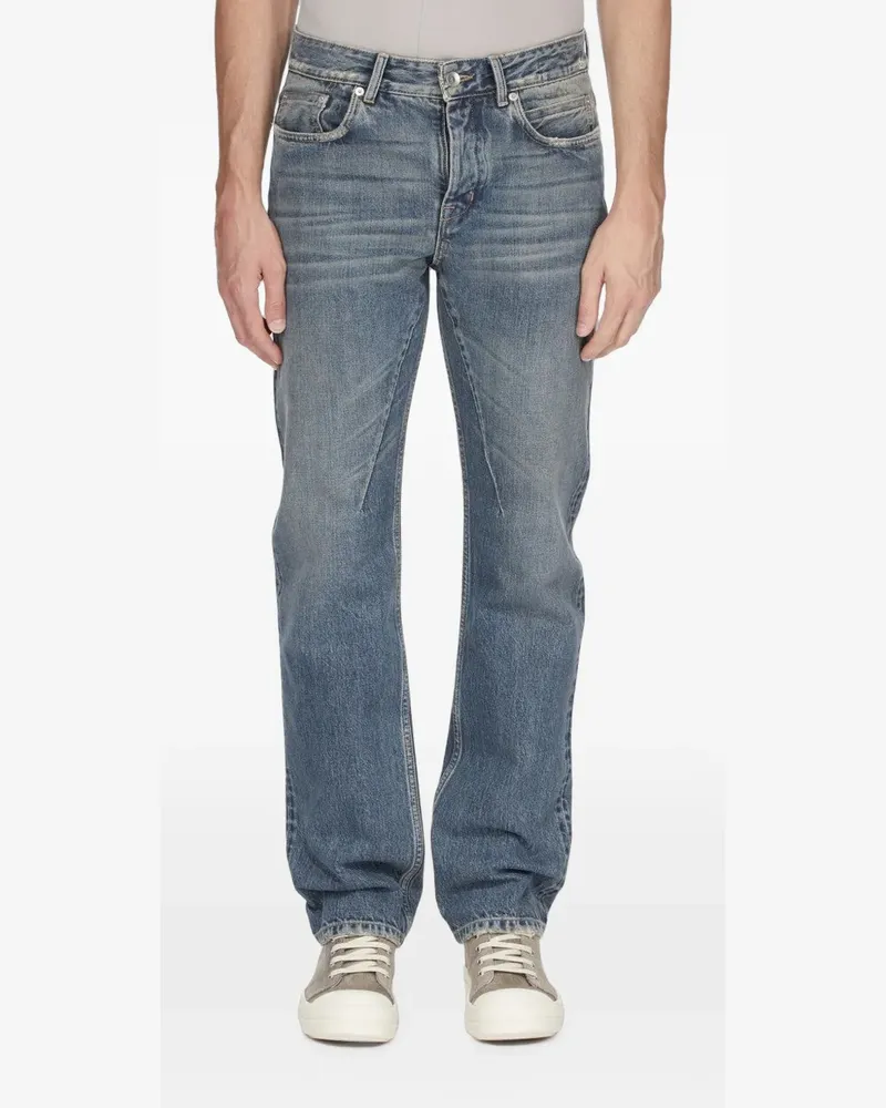 DRKSHDW by Rick Owens Fog Cut Jeans mit Gürtelschlaufen - Blau Blau