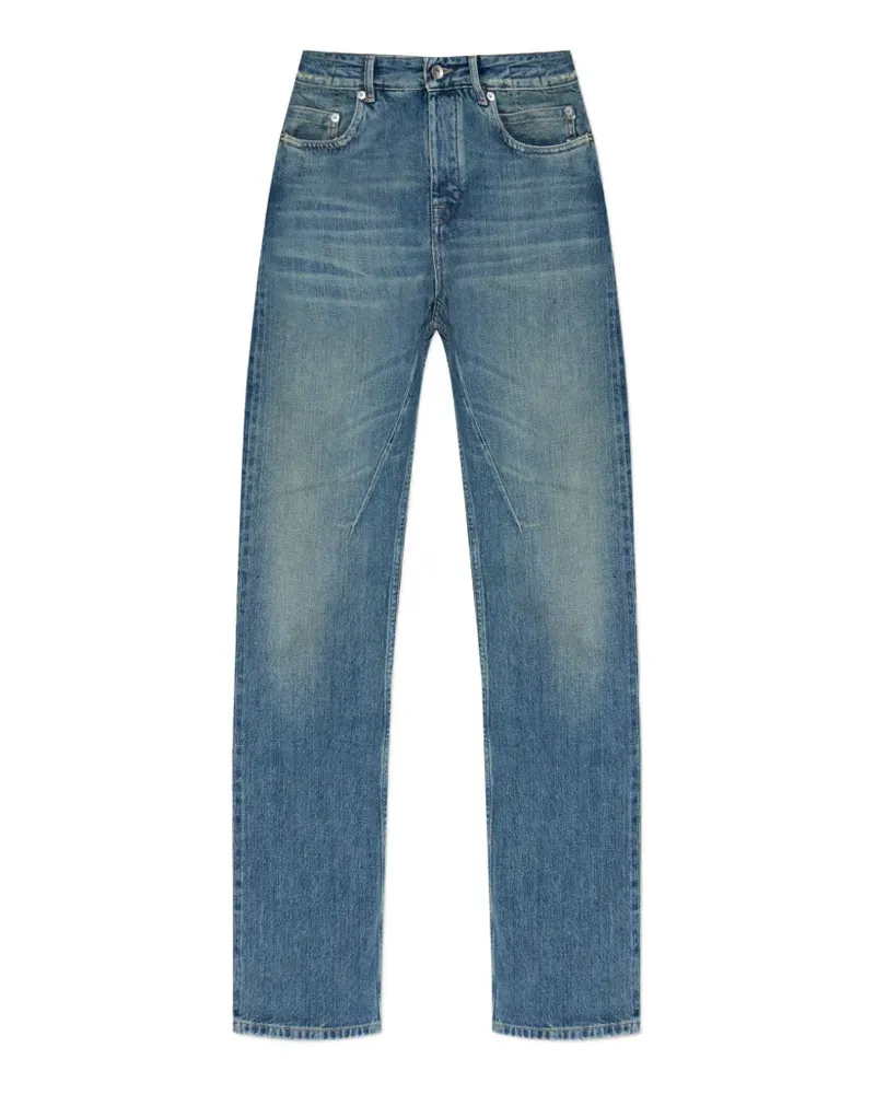 DRKSHDW by Rick Owens Fog Cut belt-loop jeans - Blau Blau