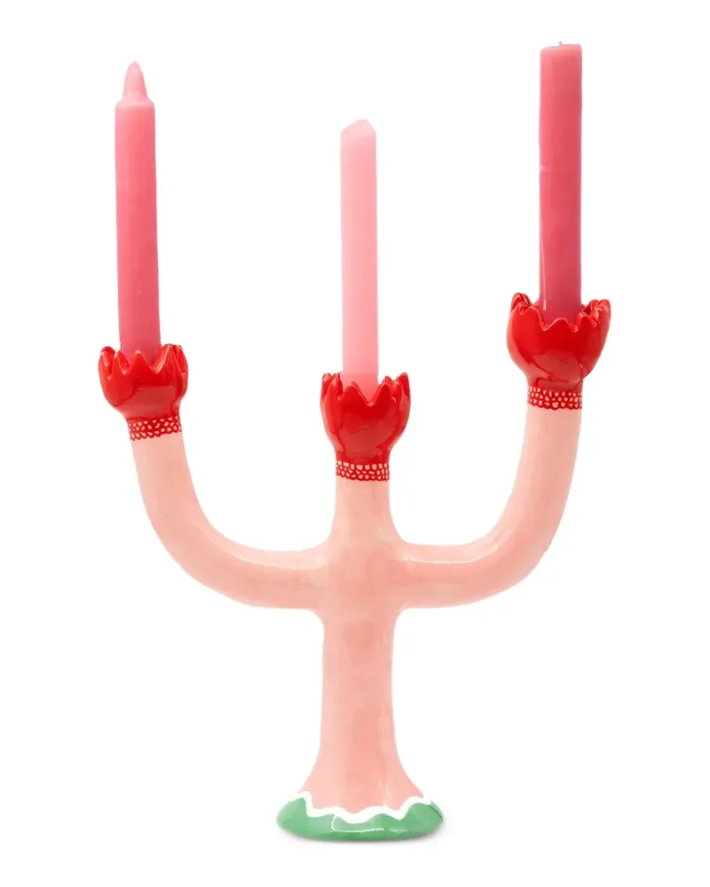 Laetitia Rouget Kerzenhalter im Tulpendesign - Rosa Rosa