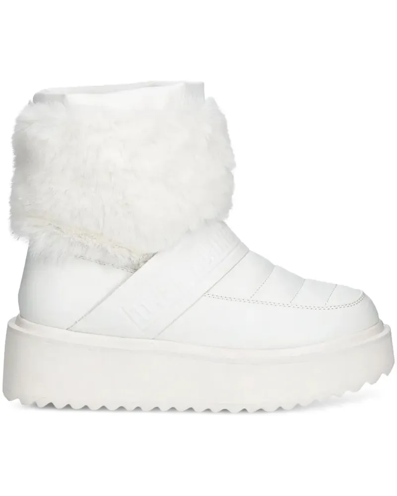 Moschino Power Stiefel - Weiß Weiß