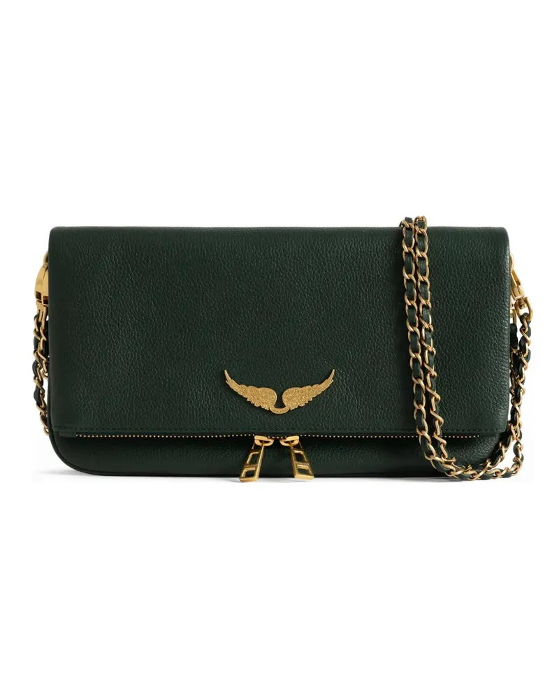 Zadig & Voltaire Rockstud Clutch - Grün Grün