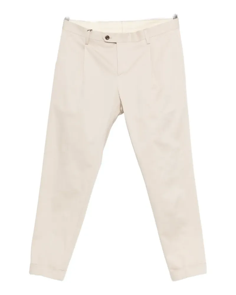 CENERE GB button trousers - Nude Nude